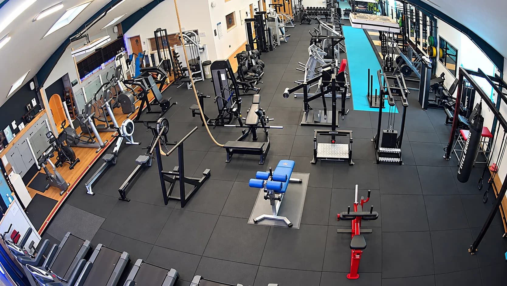 Cardio area at SwiftFitness Gym